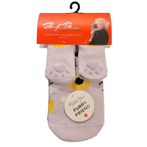 Marilyn Monroe Dog Nwt Marilyn Monroe Matching Pet Owner Be Kind Low Cut Socks For Small